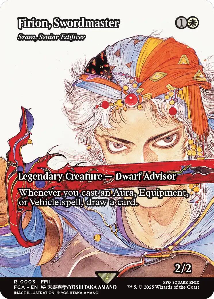 Firion, Swordmaster - Sram, Senior Edificer (Showcase) [FINAL FANTASY : Through the Ages] | Jomio and Rueliete's Cards and Comics