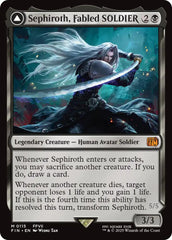 Sephiroth, Fabled SOLDIER // Sephiroth, One-Winged Angel [FINAL FANTASY] | Jomio and Rueliete's Cards and Comics