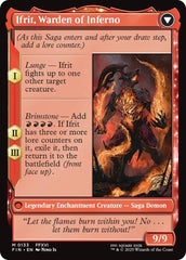 Clive, Ifrit's Dominant // Ifrit, Warden of Inferno [FINAL FANTASY] | Jomio and Rueliete's Cards and Comics
