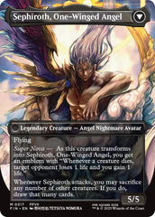 Sephiroth, Fabled SOLDIER // Sephiroth, One-Winged Angel (Borderless) (0317) [FINAL FANTASY] | Jomio and Rueliete's Cards and Comics