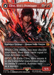 Clive, Ifrit's Dominant // Ifrit, Warden of Inferno (Borderless) (0318) [FINAL FANTASY] | Jomio and Rueliete's Cards and Comics
