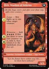 Clive, Ifrit's Dominant // Ifrit, Warden of Inferno (Extended Art) [FINAL FANTASY] | Jomio and Rueliete's Cards and Comics