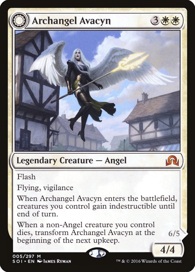 Archangel Avacyn // Avacyn, the Purifier [Shadows over Innistrad] | Jomio and Rueliete's Cards and Comics