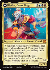 Kefka, Court Mage // Kefka, Ruler of Ruin [FINAL FANTASY] | Jomio and Rueliete's Cards and Comics