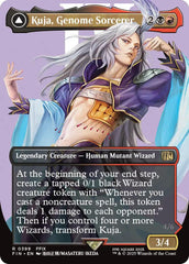 Kuja, Genome Sorcerer // Trance Kuja, Fate Defied (Borderless) [FINAL FANTASY] | Jomio and Rueliete's Cards and Comics