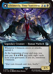 Ultimecia, Time Sorceress // Ultimecia, Omnipotent (Extended Art) [FINAL FANTASY] | Jomio and Rueliete's Cards and Comics