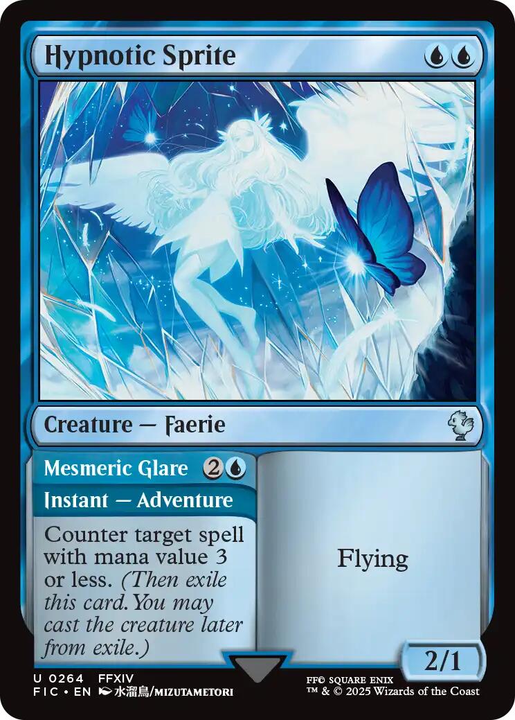 Hypnotic Sprite [FINAL FANTASY Commander] | Jomio and Rueliete's Cards and Comics