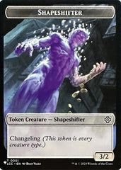 Shapeshifter // Cat Double-Sided Token [Secret Lair Drop Series] | Jomio and Rueliete's Cards and Comics