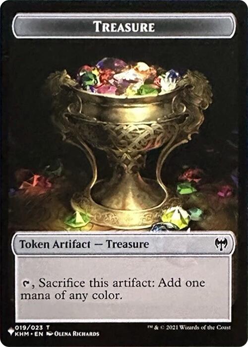 Treasure // Egg Double-Sided Token [Secret Lair Drop Series] | Jomio and Rueliete's Cards and Comics