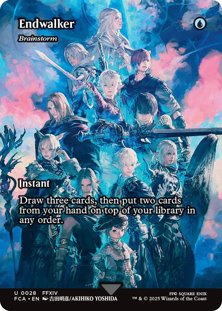 Endwalker - Brainstorm (Showcase) [FINAL FANTASY : Through the Ages] | Jomio and Rueliete's Cards and Comics