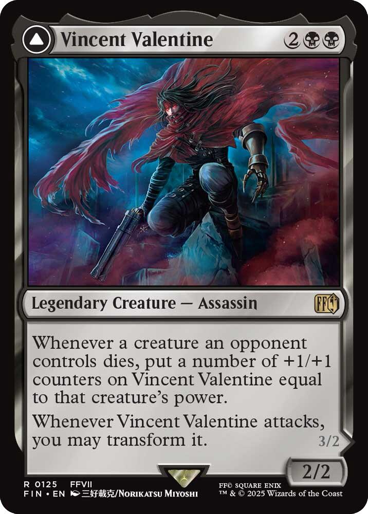 Vincent Valentine // Galian Beast [FINAL FANTASY] | Jomio and Rueliete's Cards and Comics