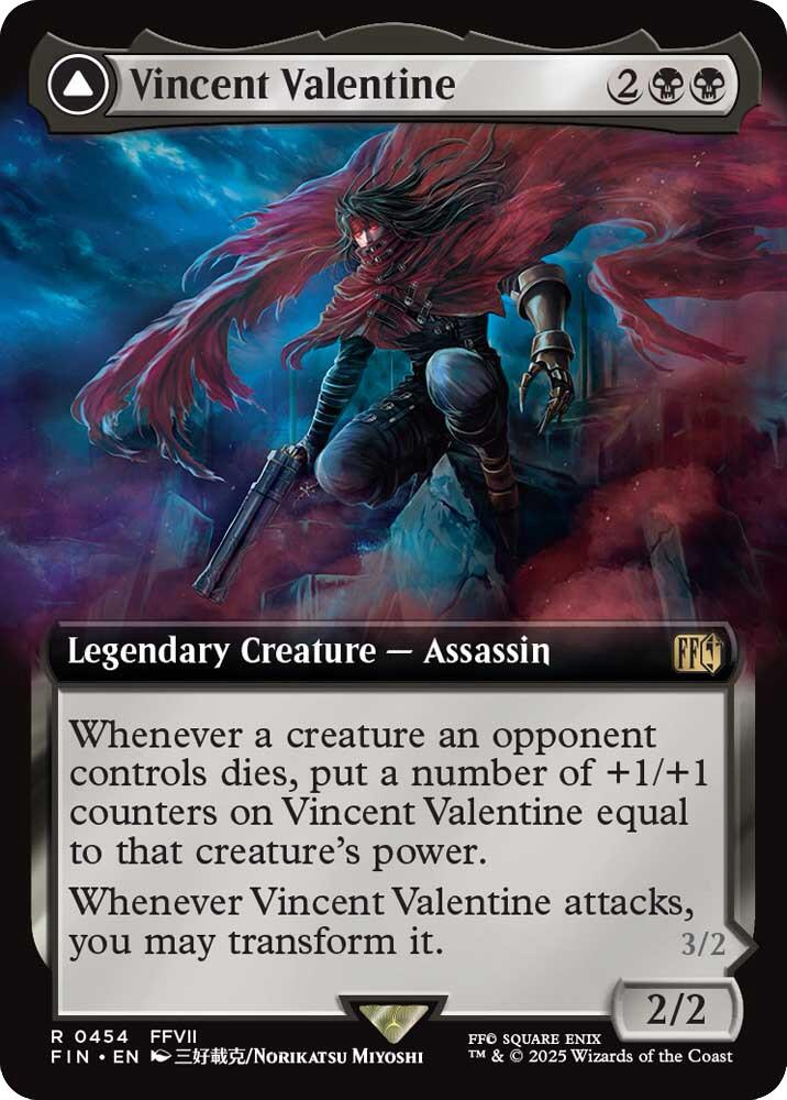 Vincent Valentine // Galian Beast (Extended Art) [FINAL FANTASY] | Jomio and Rueliete's Cards and Comics