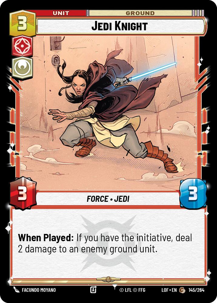 Jedi Knight (145/264) (145/264) [Legends of the Force] | Jomio and Rueliete's Cards and Comics