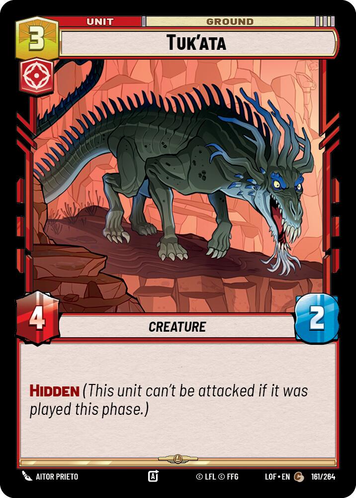 Tuk'ata (161/264) (161/264) [Legends of the Force] | Jomio and Rueliete's Cards and Comics
