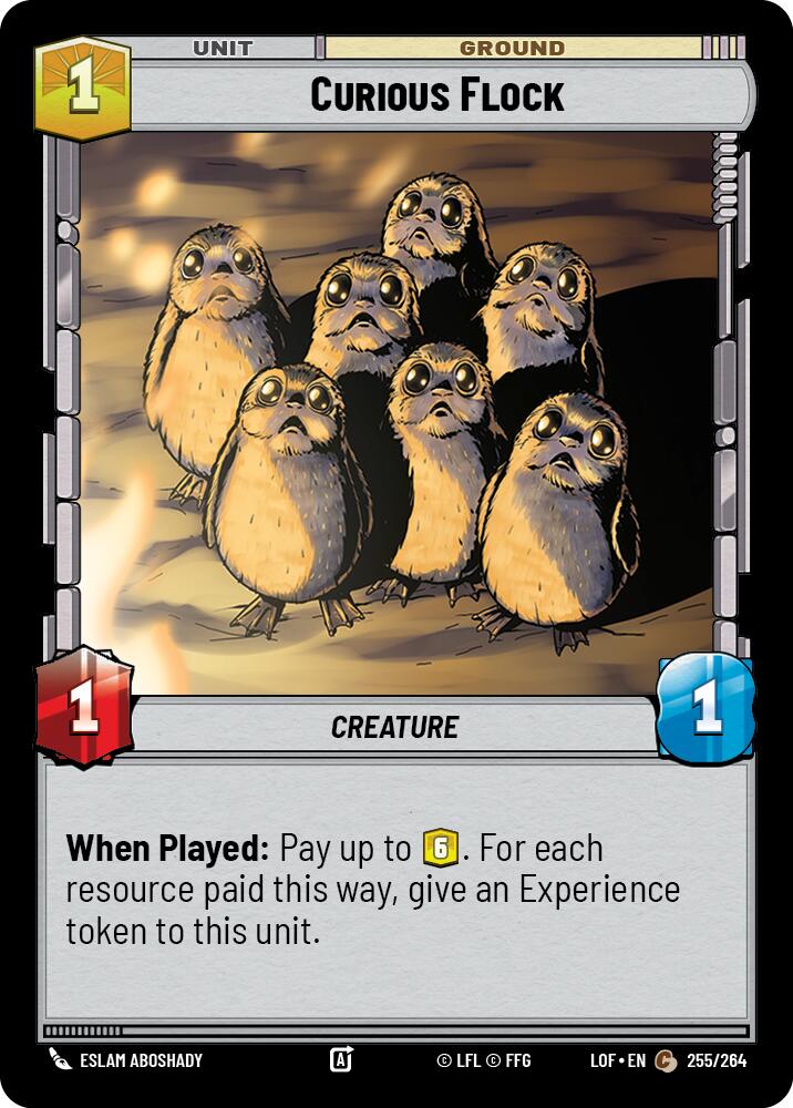 Curious Flock (255/264) (255/264) [Legends of the Force] | Jomio and Rueliete's Cards and Comics