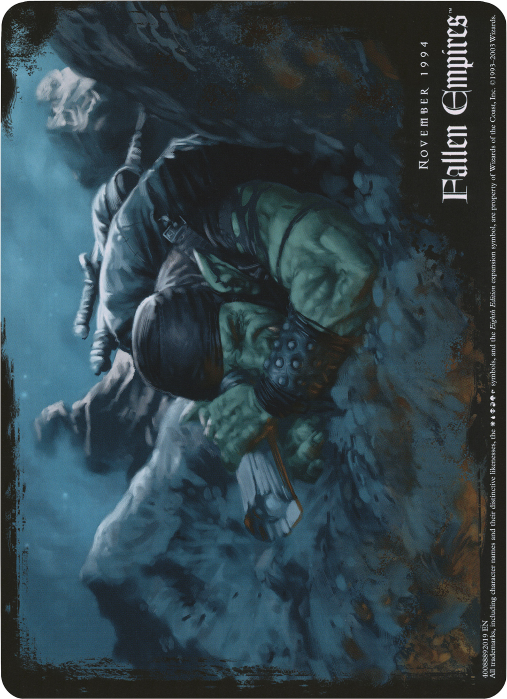 Orcish Spy (Oversized) [Eighth Edition Box Topper] | Jomio and Rueliete's Cards and Comics