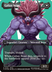 Vincent Valentine // Galian Beast (Borderless) (Surge Foil) [FINAL FANTASY] | Jomio and Rueliete's Cards and Comics