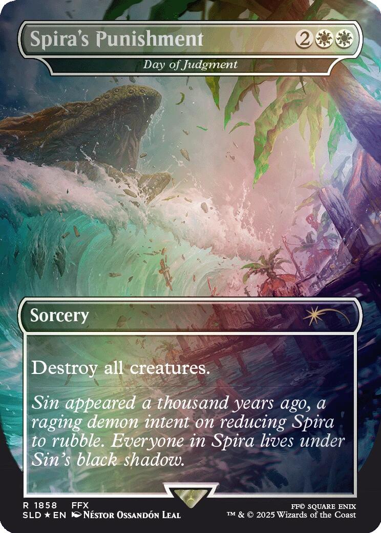 Spira's Punishment - Day of Judgment (Rainbow Foil) [Secret Lair Drop Series] | Jomio and Rueliete's Cards and Comics