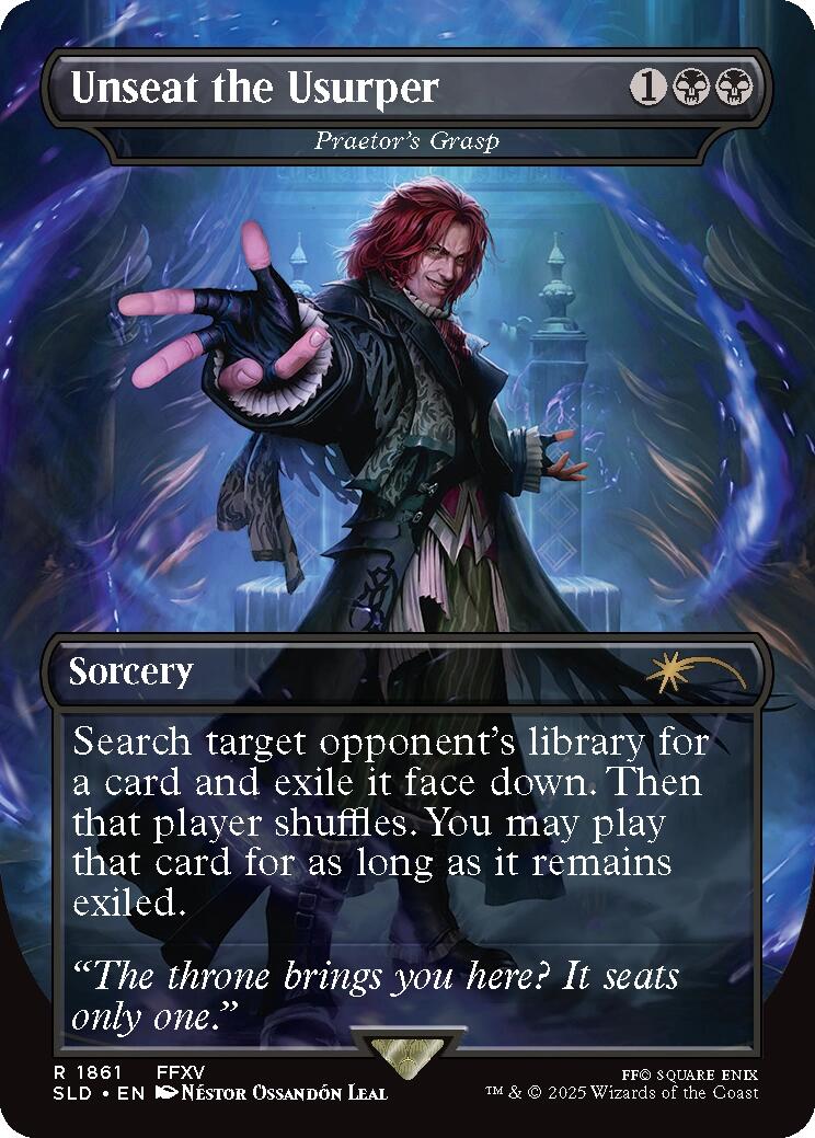 Unseat the Usurper - Praetor's Grasp [Secret Lair Drop Series] | Jomio and Rueliete's Cards and Comics