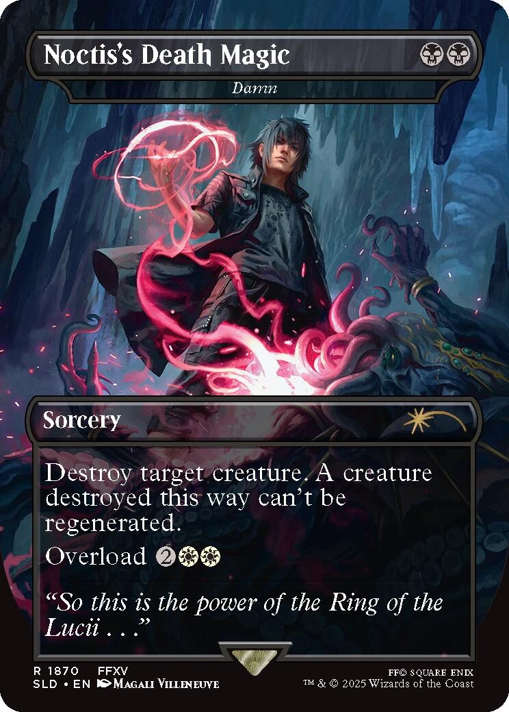 Noctis's Death Magic - Damn [Secret Lair Drop Series] | Jomio and Rueliete's Cards and Comics