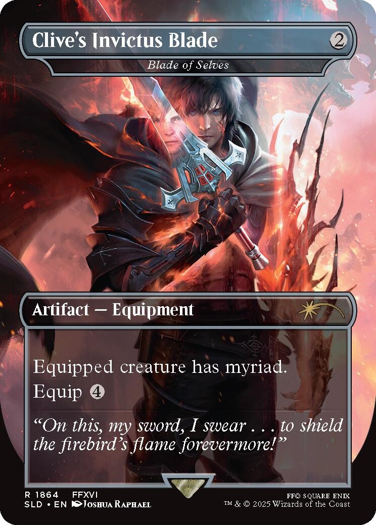 Clive's Invictus Blade - Blade of Selves [Secret Lair Drop Series] | Jomio and Rueliete's Cards and Comics