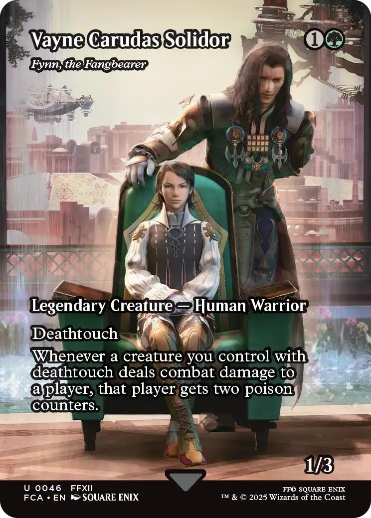 Vayne Carudas Solidor - Fynn, the Fangbearer (Showcase) [FINAL FANTASY : Through the Ages] | Jomio and Rueliete's Cards and Comics
