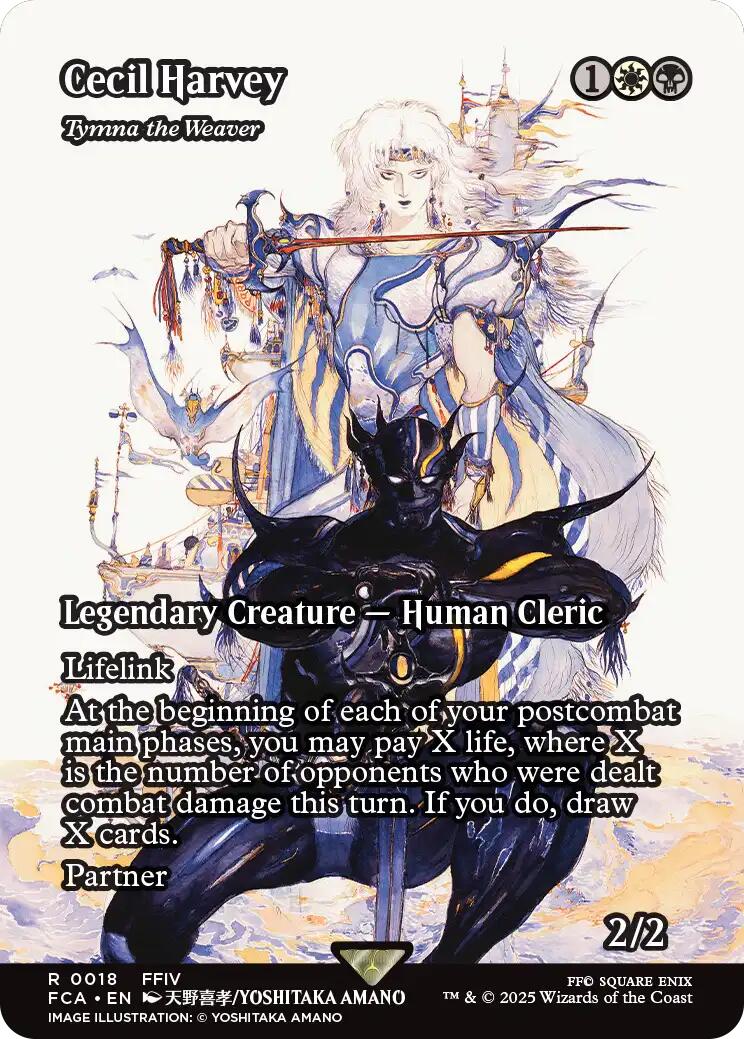 Cecil Harvey - Tymna the Weaver (Showcase) [FINAL FANTASY : Through the Ages] | Jomio and Rueliete's Cards and Comics