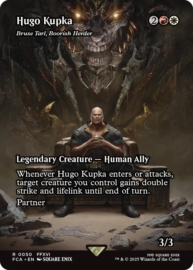 Hugo Kupka - Bruse Tarl, Boorish Herder (Showcase) [FINAL FANTASY : Through the Ages] | Jomio and Rueliete's Cards and Comics