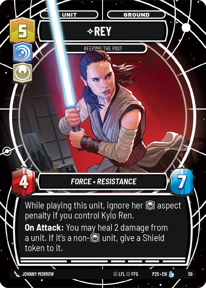 Rey (59) - Keeping the Past (59) [Store Showdown Promos] | Jomio and Rueliete's Cards and Comics