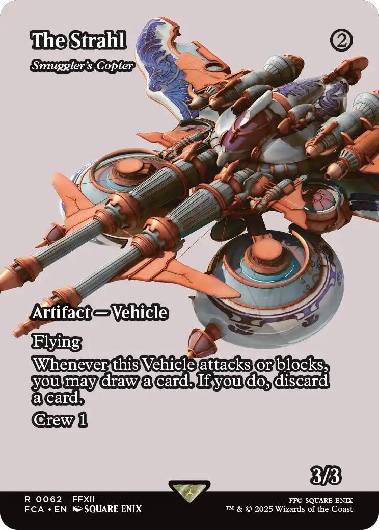 The Strahl - Smuggler's Copter (Showcase) [FINAL FANTASY : Through the Ages] | Jomio and Rueliete's Cards and Comics