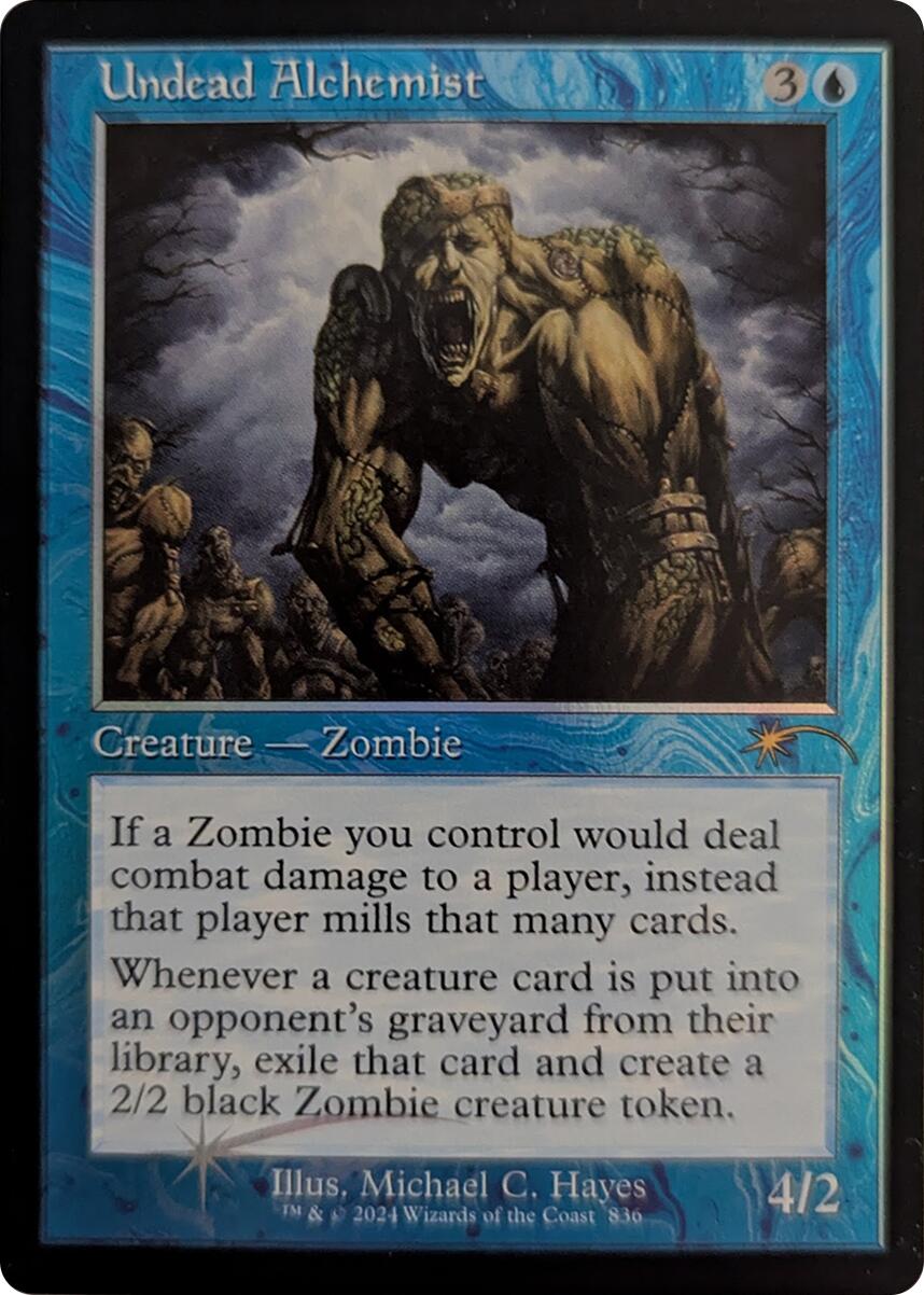 Undead Alchemist (Retro Frame) [Secret Lair Drop Series] | Jomio and Rueliete's Cards and Comics