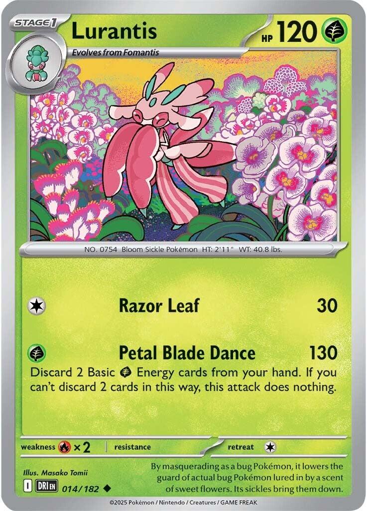 Lurantis (014/182) [Scarlet & Violet: Destined Rivals] | Jomio and Rueliete's Cards and Comics