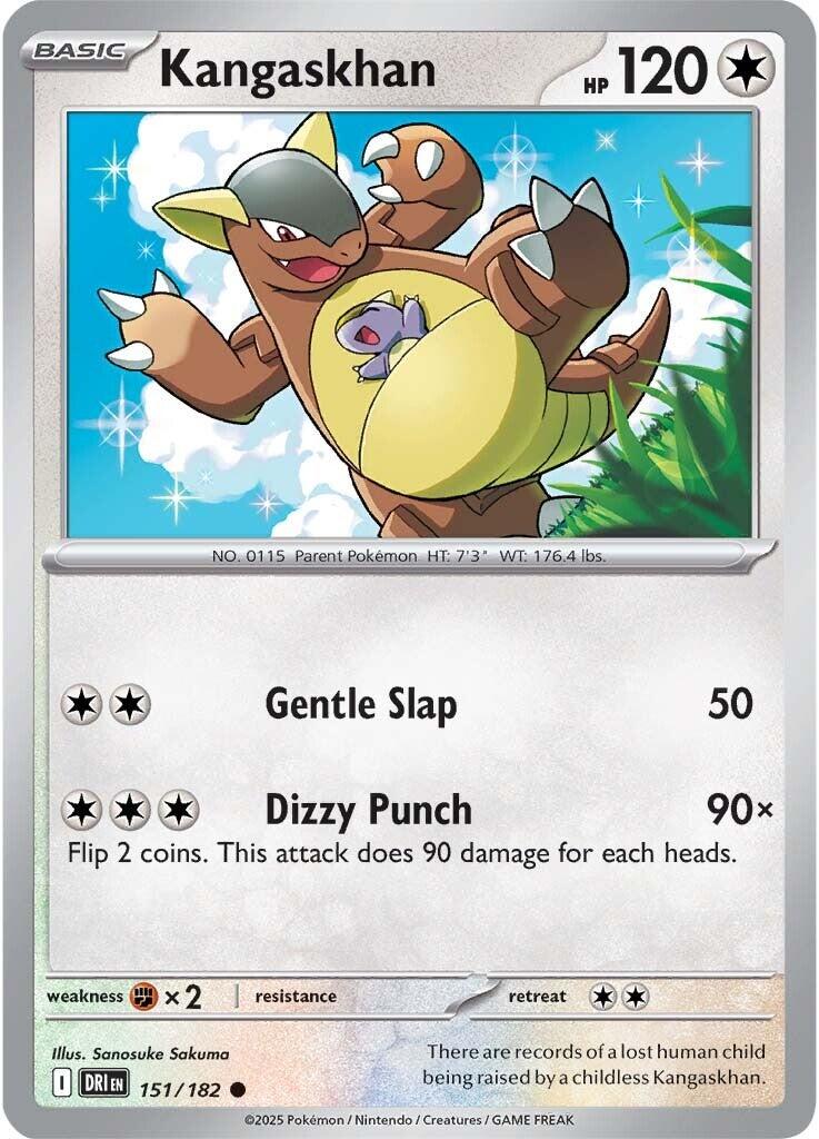 Kangaskhan (151/182) [Scarlet & Violet: Destined Rivals] | Jomio and Rueliete's Cards and Comics