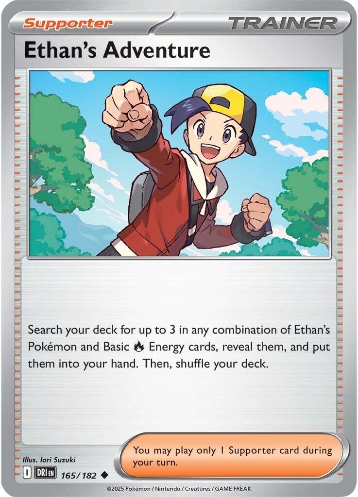 Ethan's Adventure (165/182) [Scarlet & Violet: Destined Rivals] | Jomio and Rueliete's Cards and Comics