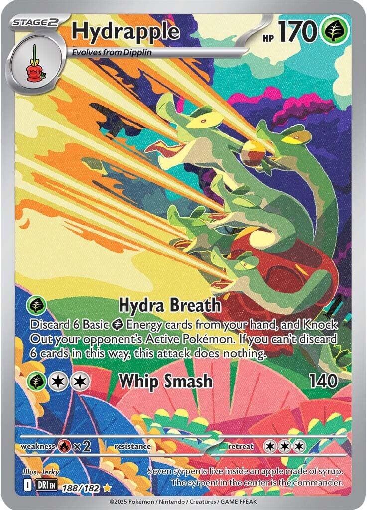 Hydrapple (188/182) [Scarlet & Violet: Destined Rivals] | Jomio and Rueliete's Cards and Comics