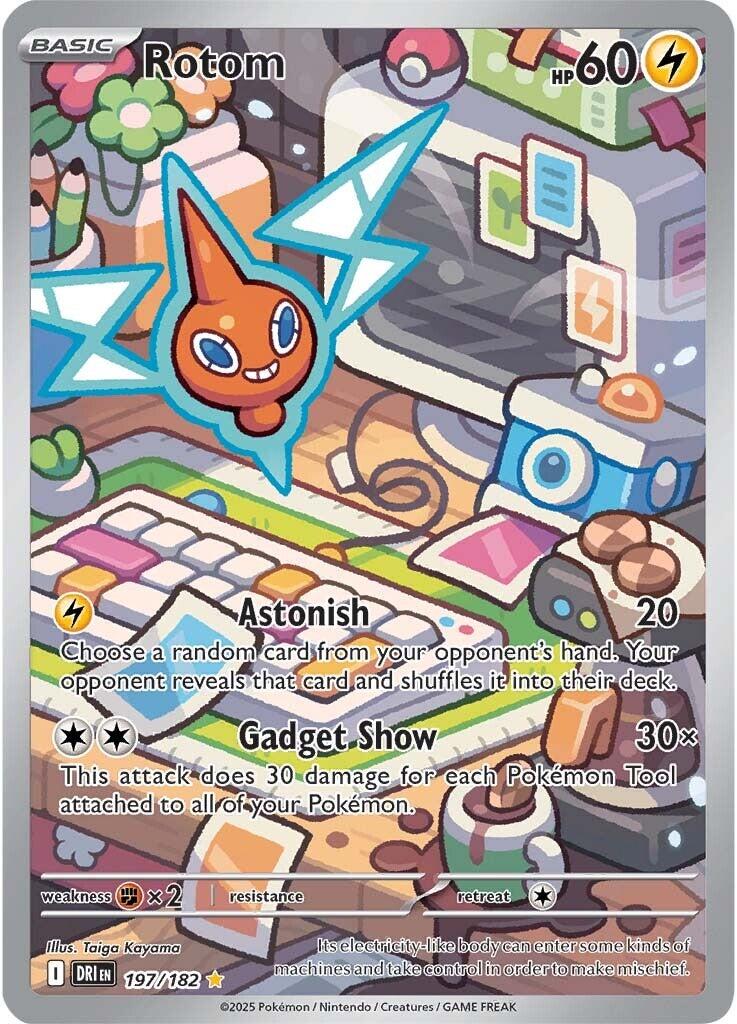 Rotom (197/182) [Scarlet & Violet: Destined Rivals] | Jomio and Rueliete's Cards and Comics