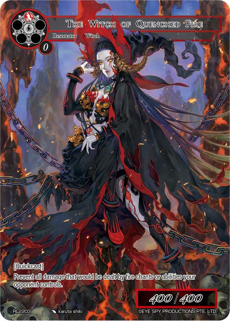 The Witch of Quenched Fire (RL2203) [Promo Cards] | Jomio and Rueliete's Cards and Comics