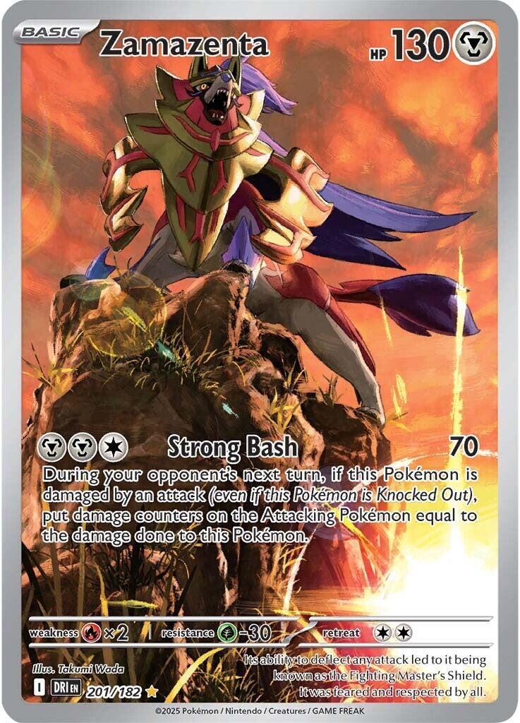 Zamazenta (201/182) [Scarlet & Violet: Destined Rivals] | Jomio and Rueliete's Cards and Comics