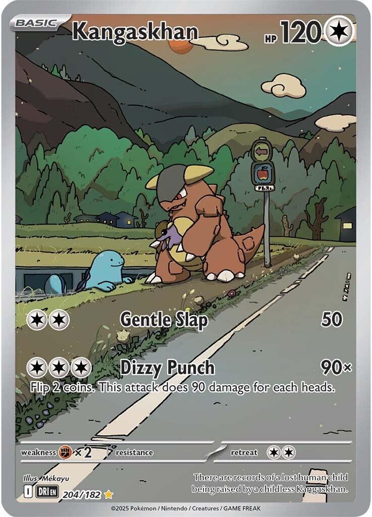 Kangaskhan (204/182) [Scarlet & Violet: Destined Rivals] | Jomio and Rueliete's Cards and Comics