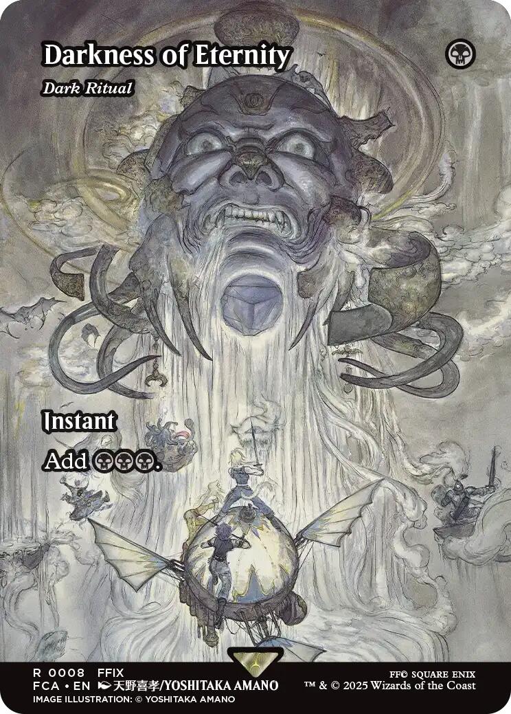 Darkness of Eternity - Dark Ritual (Showcase) [FINAL FANTASY : Through the Ages] | Jomio and Rueliete's Cards and Comics