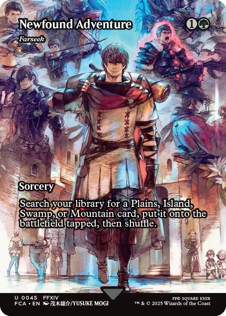 Newfound Adventure - Farseek (Showcase) [FINAL FANTASY : Through the Ages] | Jomio and Rueliete's Cards and Comics