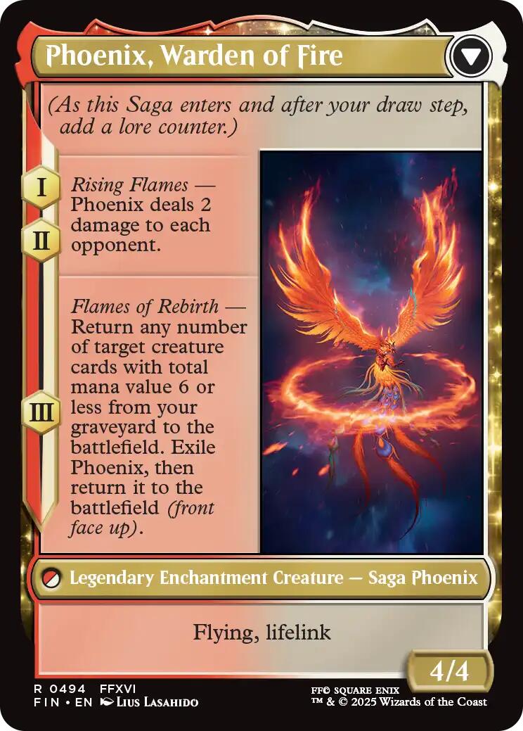 Joshua, Phoenix's Dominant (Extended Art) [FINAL FANTASY] | Jomio and Rueliete's Cards and Comics