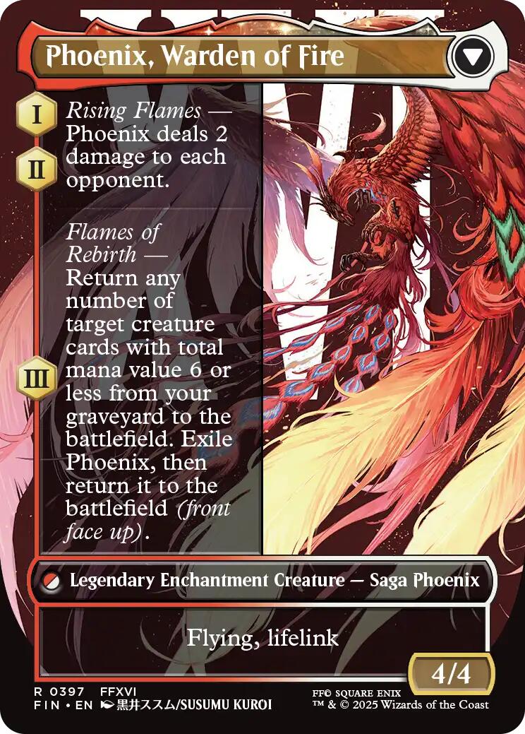 Joshua, Phoenix's Dominant (Borderless) [FINAL FANTASY] | Jomio and Rueliete's Cards and Comics