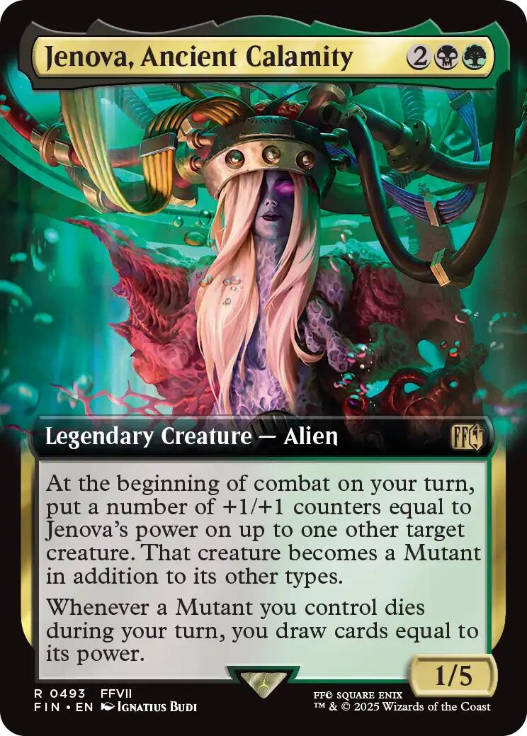 Jenova, Ancient Calamity (Extended Art) [FINAL FANTASY] | Jomio and Rueliete's Cards and Comics