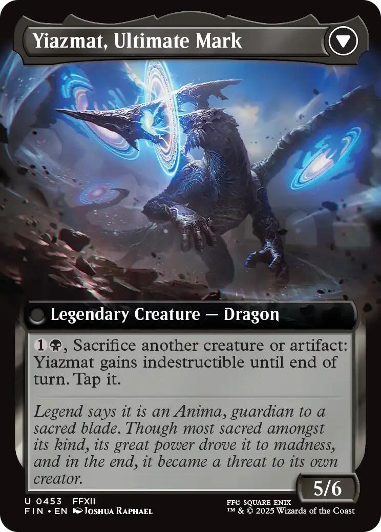 Sidequest: Hunt the Mark // Yiazmat, Ultimate Mark (Extended Art) [FINAL FANTASY] | Jomio and Rueliete's Cards and Comics