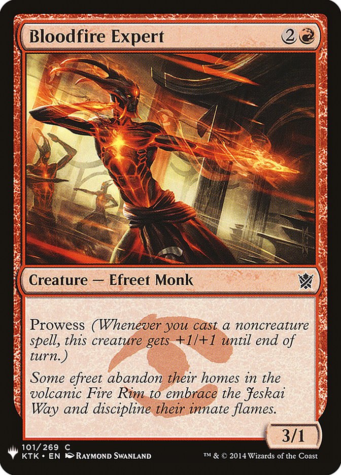Bloodfire Expert [Mystery Booster] | Jomio and Rueliete's Cards and Comics