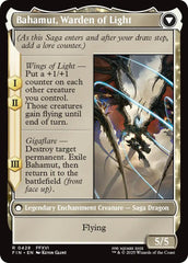 Dion, Bahamut's Dominant // Bahamut, Warden of Light (Extended Art) [FINAL FANTASY] | Jomio and Rueliete's Cards and Comics