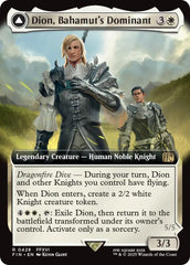 Dion, Bahamut's Dominant // Bahamut, Warden of Light (Extended Art) [FINAL FANTASY] | Jomio and Rueliete's Cards and Comics