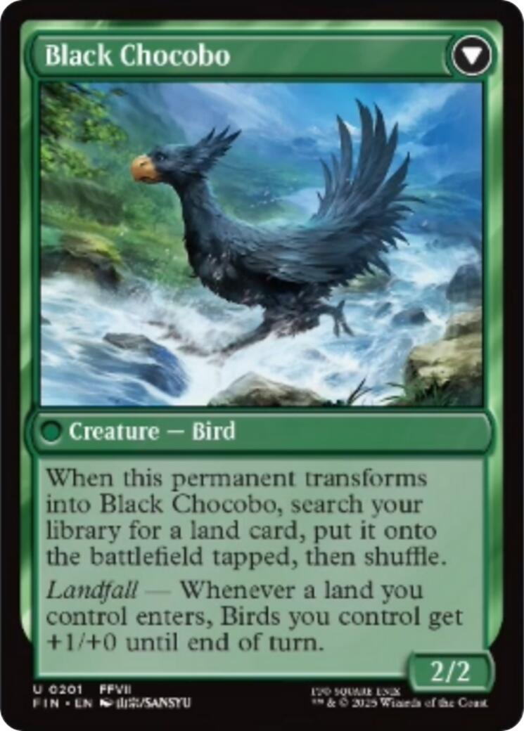 Sidequest: Raise a Chocobo [FINAL FANTASY] | Jomio and Rueliete's Cards and Comics