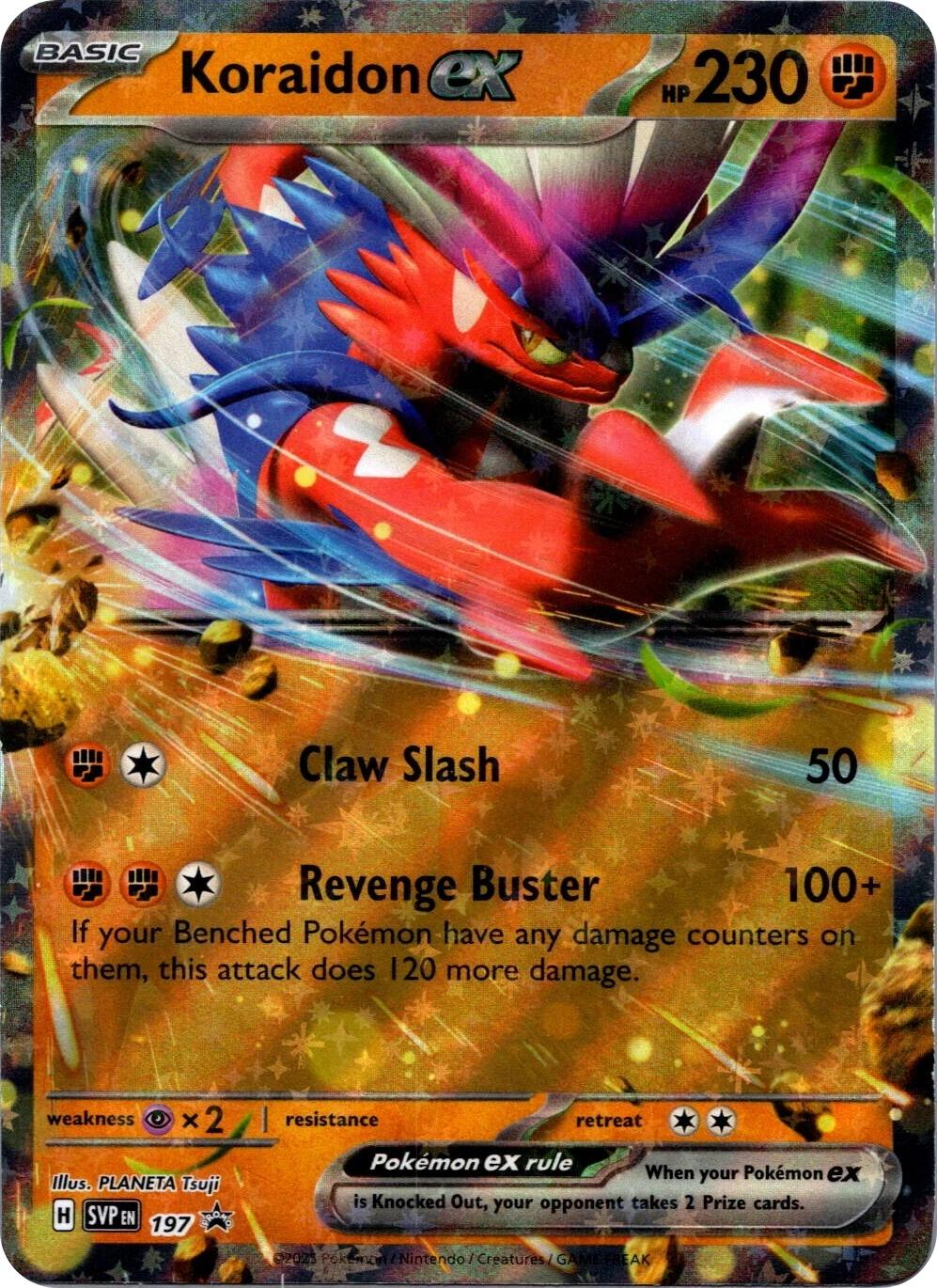 Koraidon ex (197) [Miscellaneous Cards] | Jomio and Rueliete's Cards and Comics